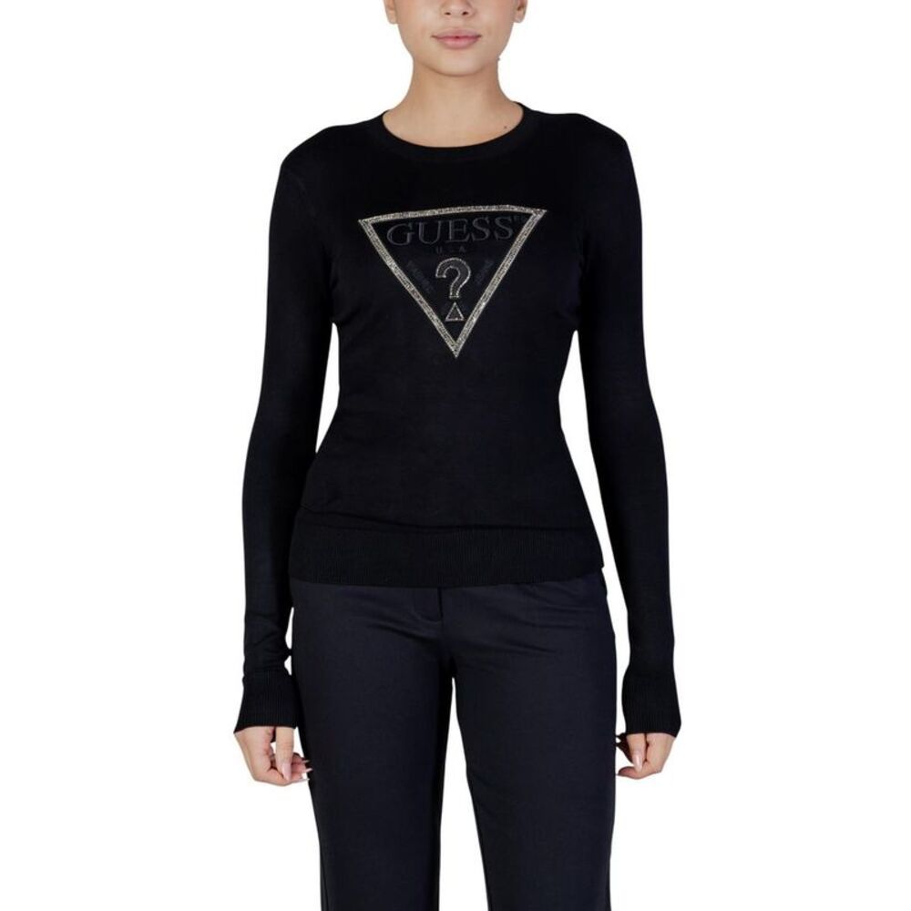 Guess Black Viscose Women's Sweatshirt